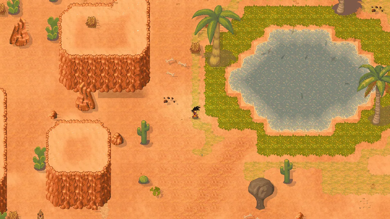 Oasis Perdue dans Saiyan Online